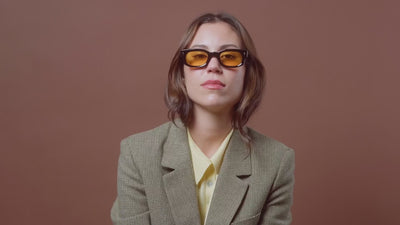 Jacques Marie Mage Whiskeyclone Sunglasses in Electric