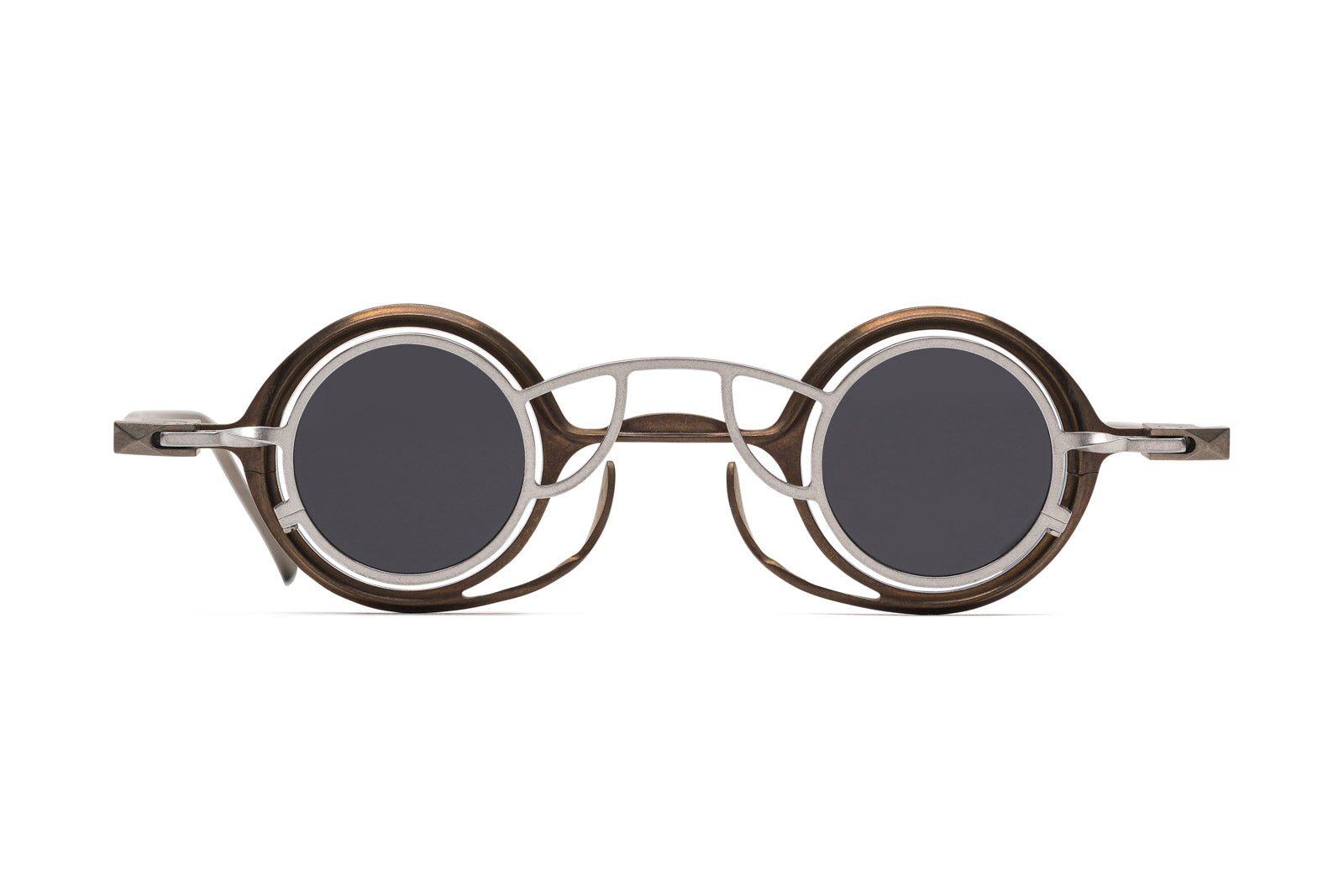 Rigards RG0105TI antique gold sunglasses