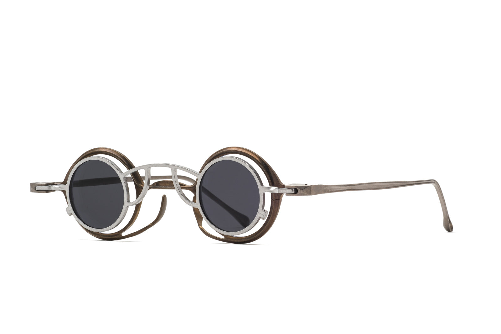 Rigards RG0105TI antique gold sunglasses