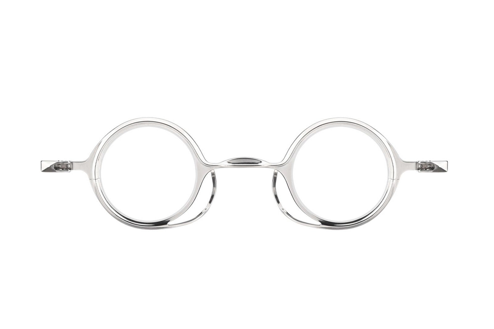 Rigards RG0105TI - Polished x Gold Clip Glasses