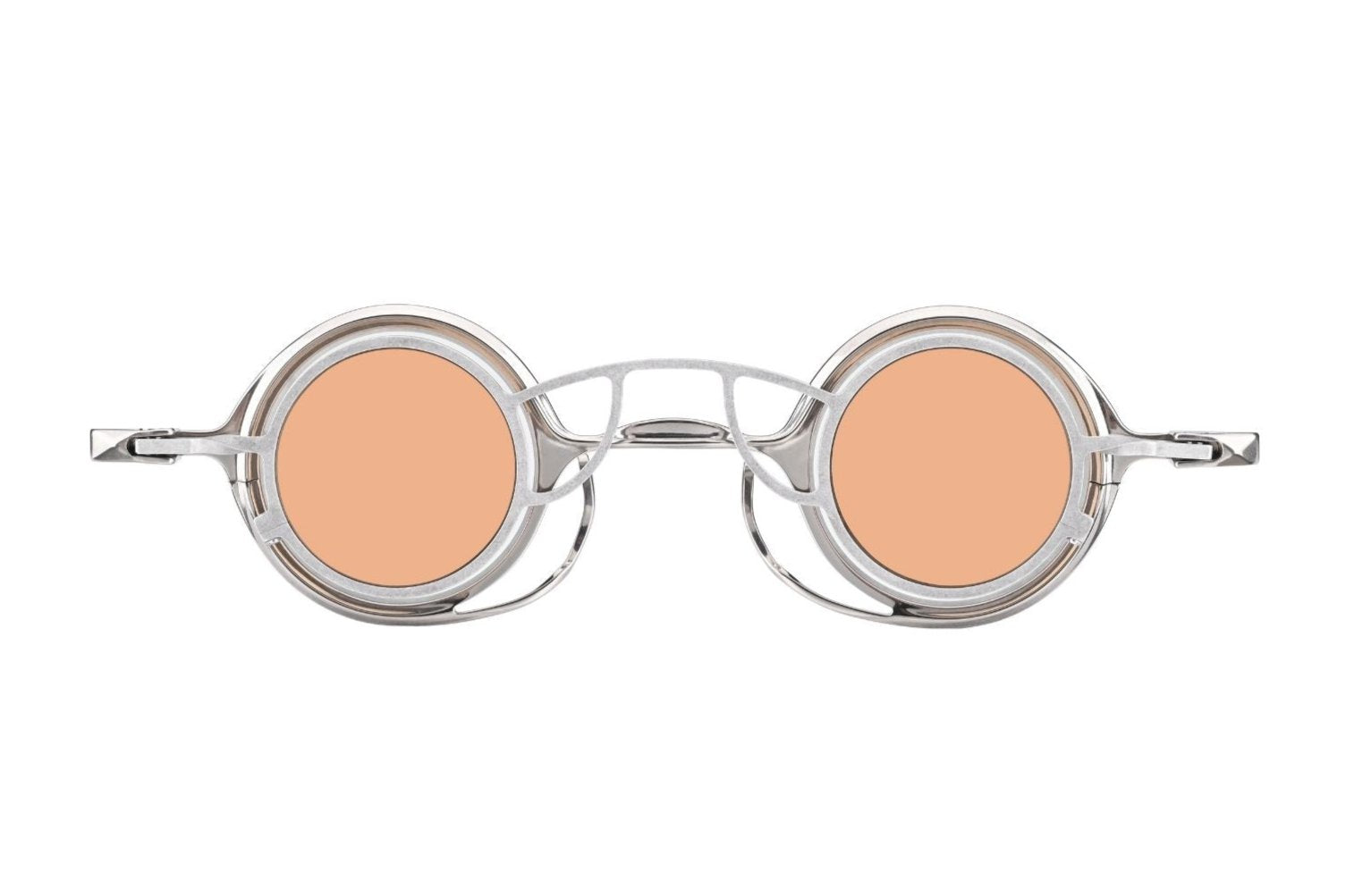 Rigards RG0105TI  Polished Salmon Sunglasses