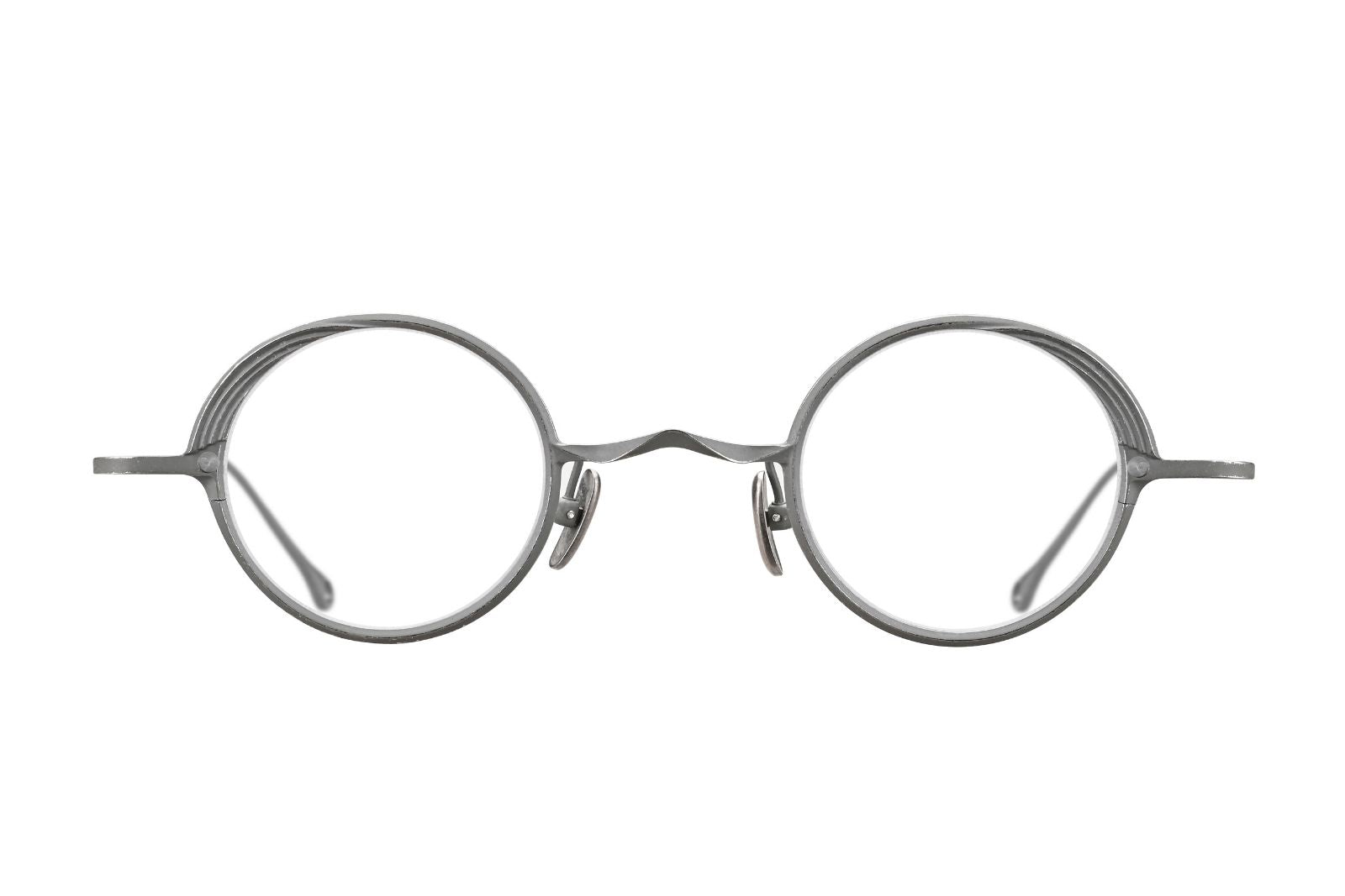 Rigards RG1008ZC - Antique Gray x Titanium Clip Sunglasses