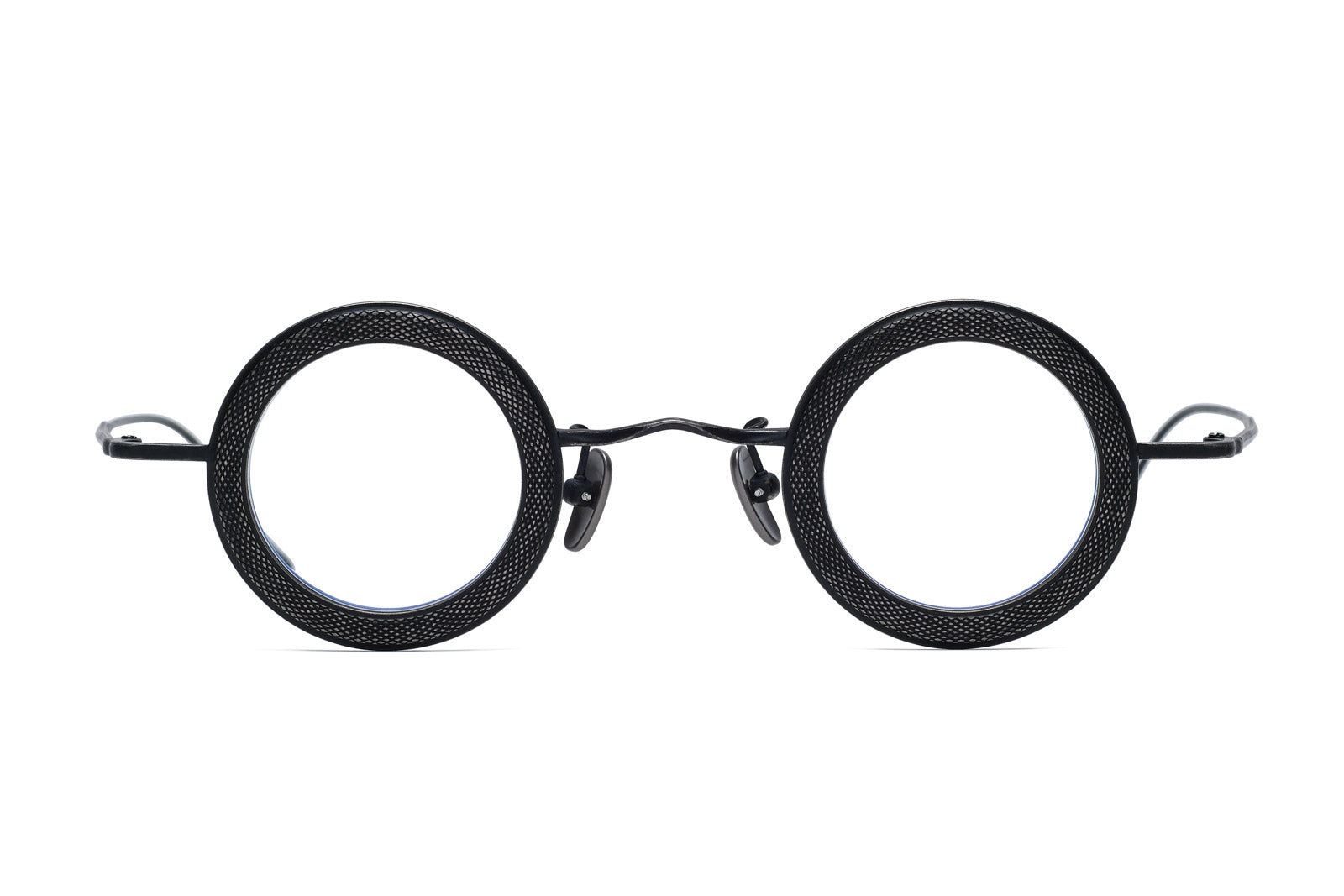 Rigards RG1009TI Vintage Black Eyeglasses