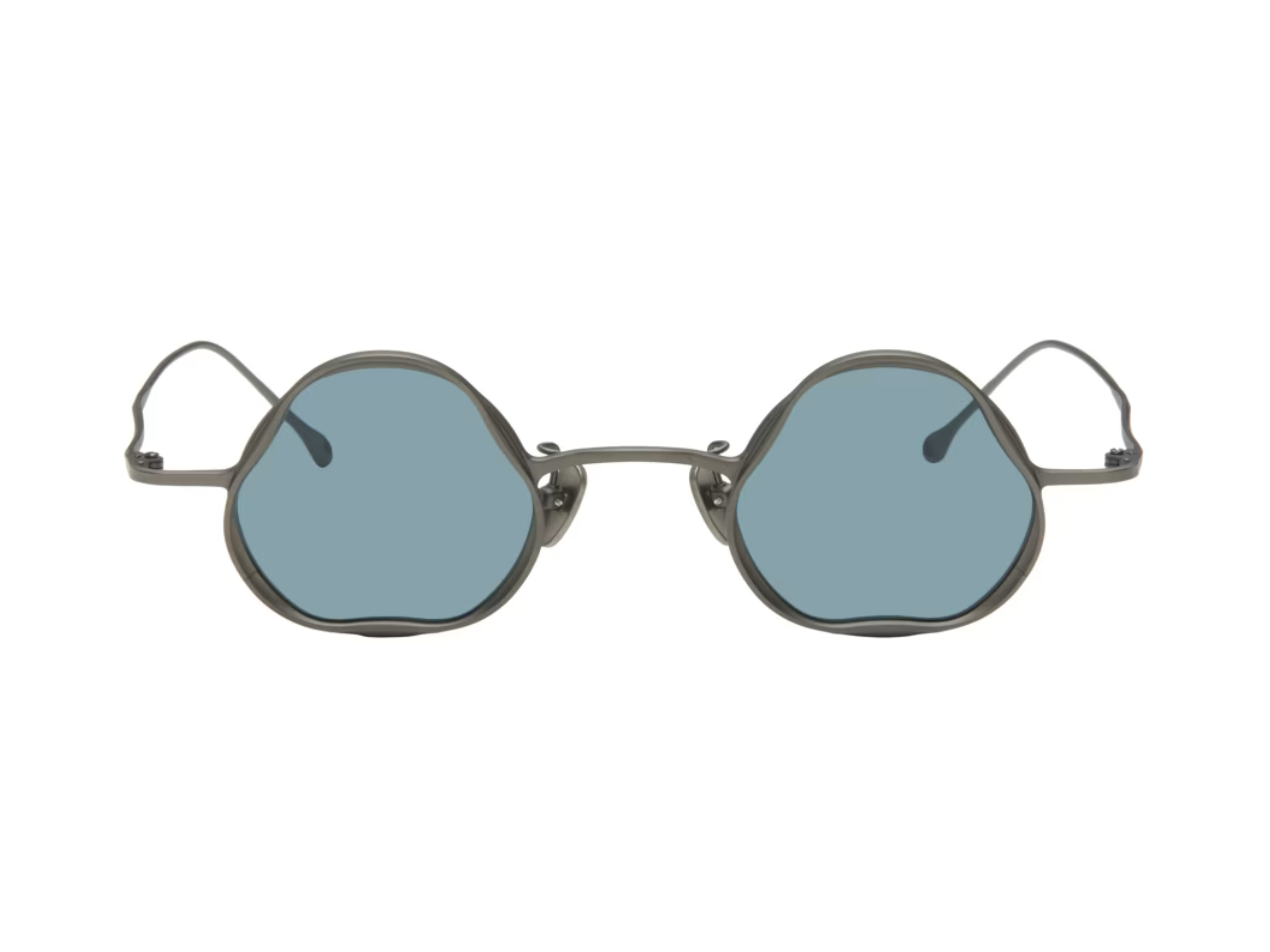 Rigards RG1080TI Antique Grey Blue Sunglasses