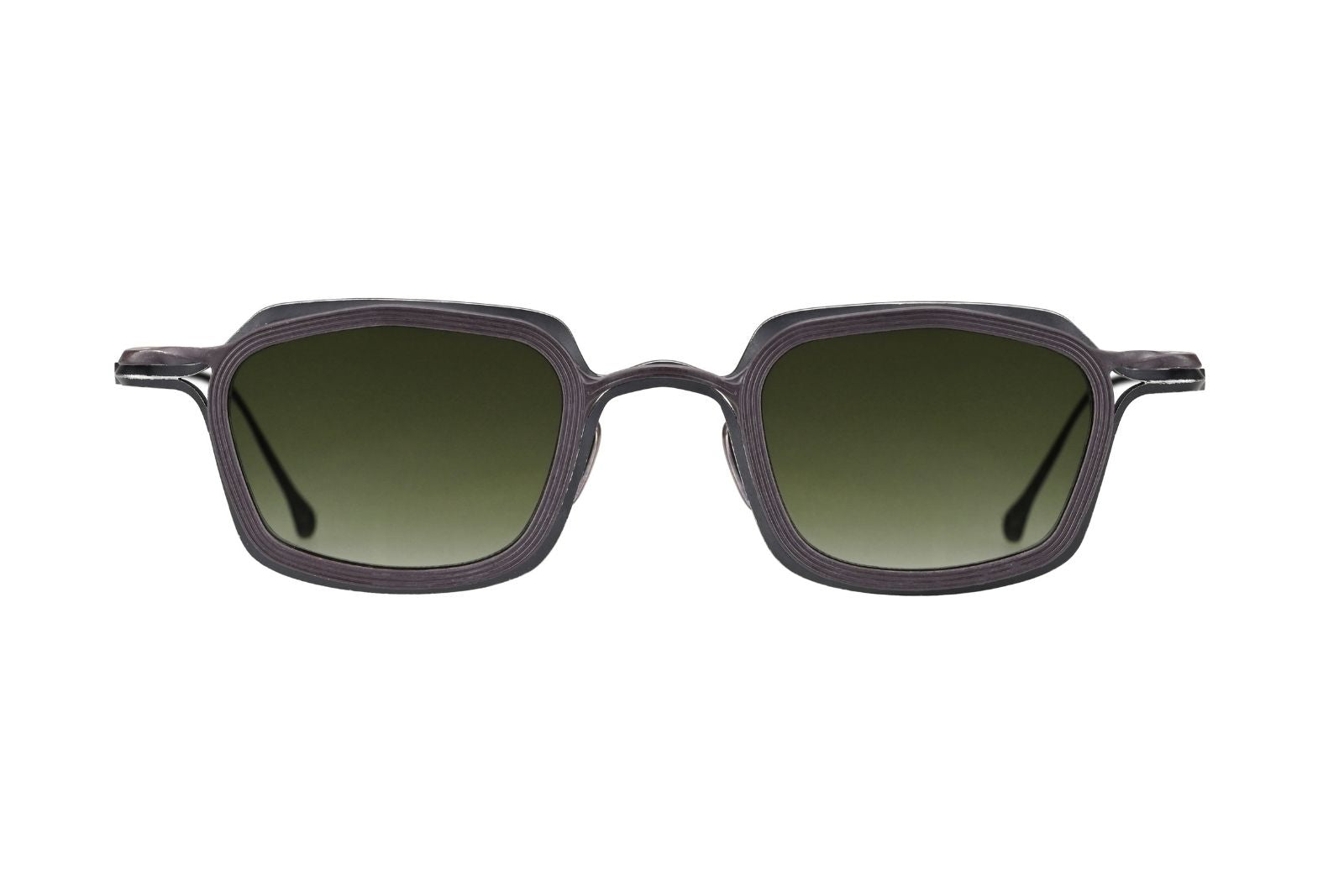 Rigards RG2004TVA - Antique Black x Bronze Clip Sunglasses