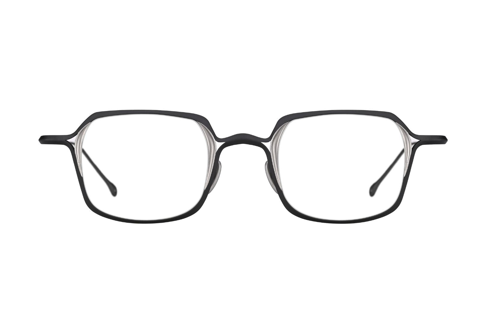 Rigards RG2004TVA - Black & Titanium x Black Clip Sunglasses