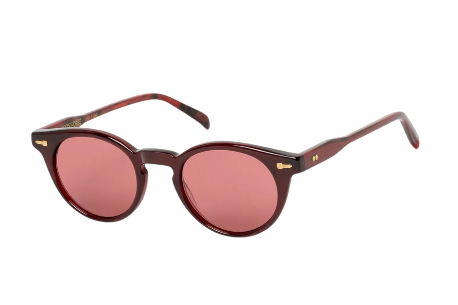 Tejesta Crazy Horse Burgundy Sunglasses