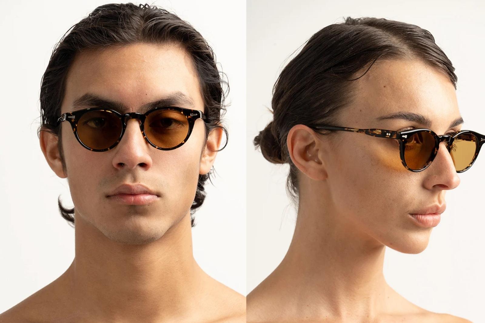 Tejesta Crazy Horse in Chelonian Sunglasses Model