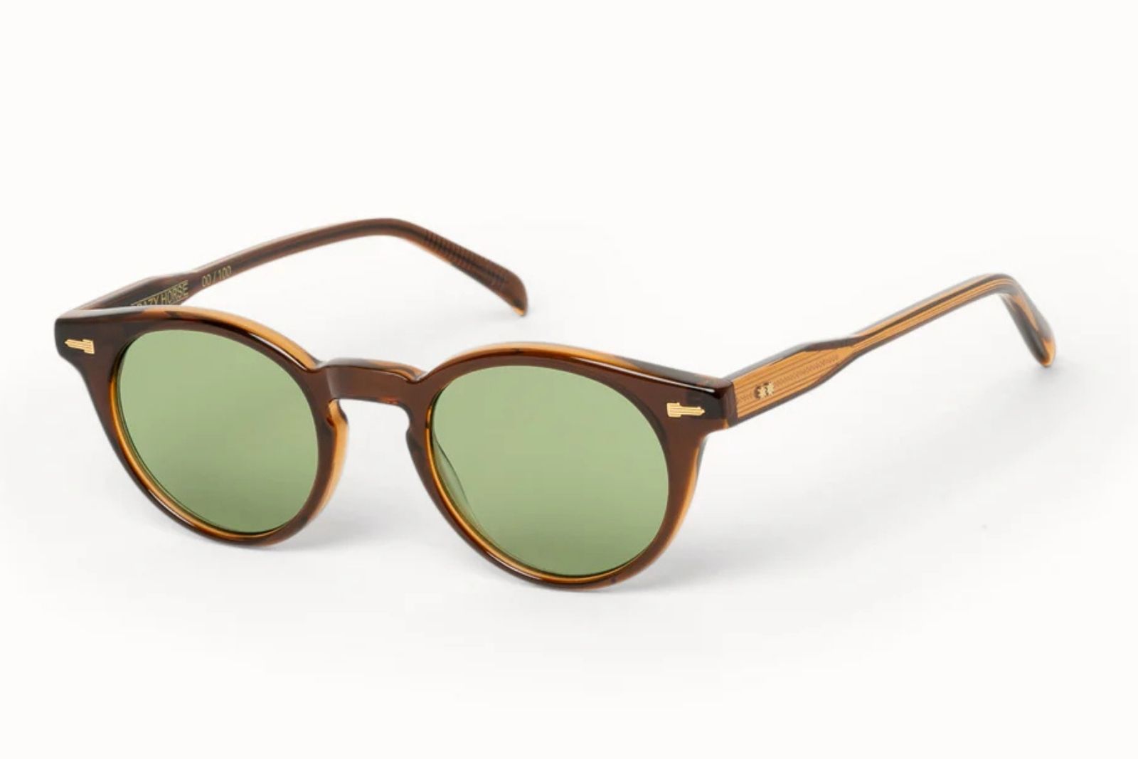 Tejesta Crazy Horse Sunglasses in Tan