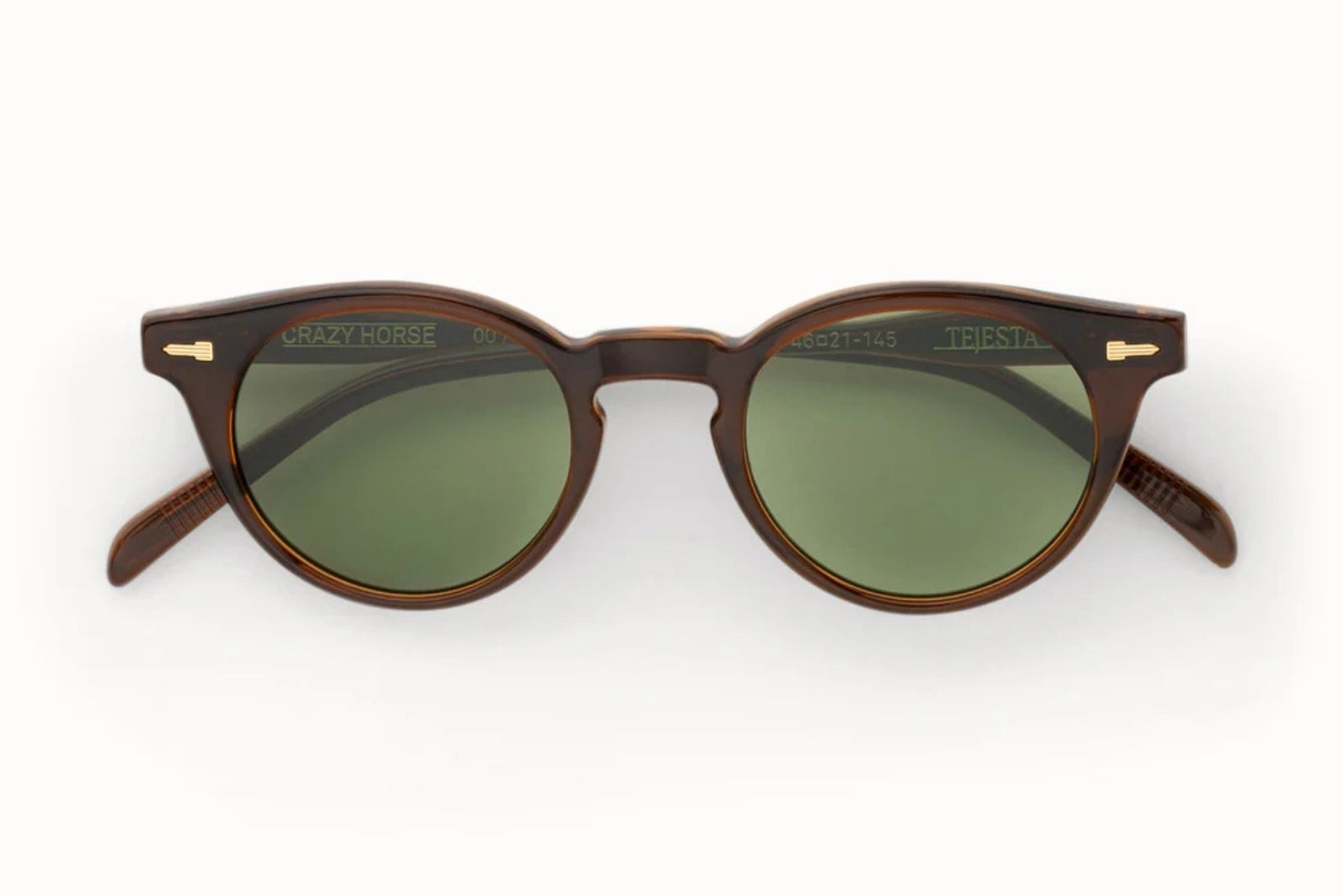 Tejesta Crazy Horse Sunglasses in Tan