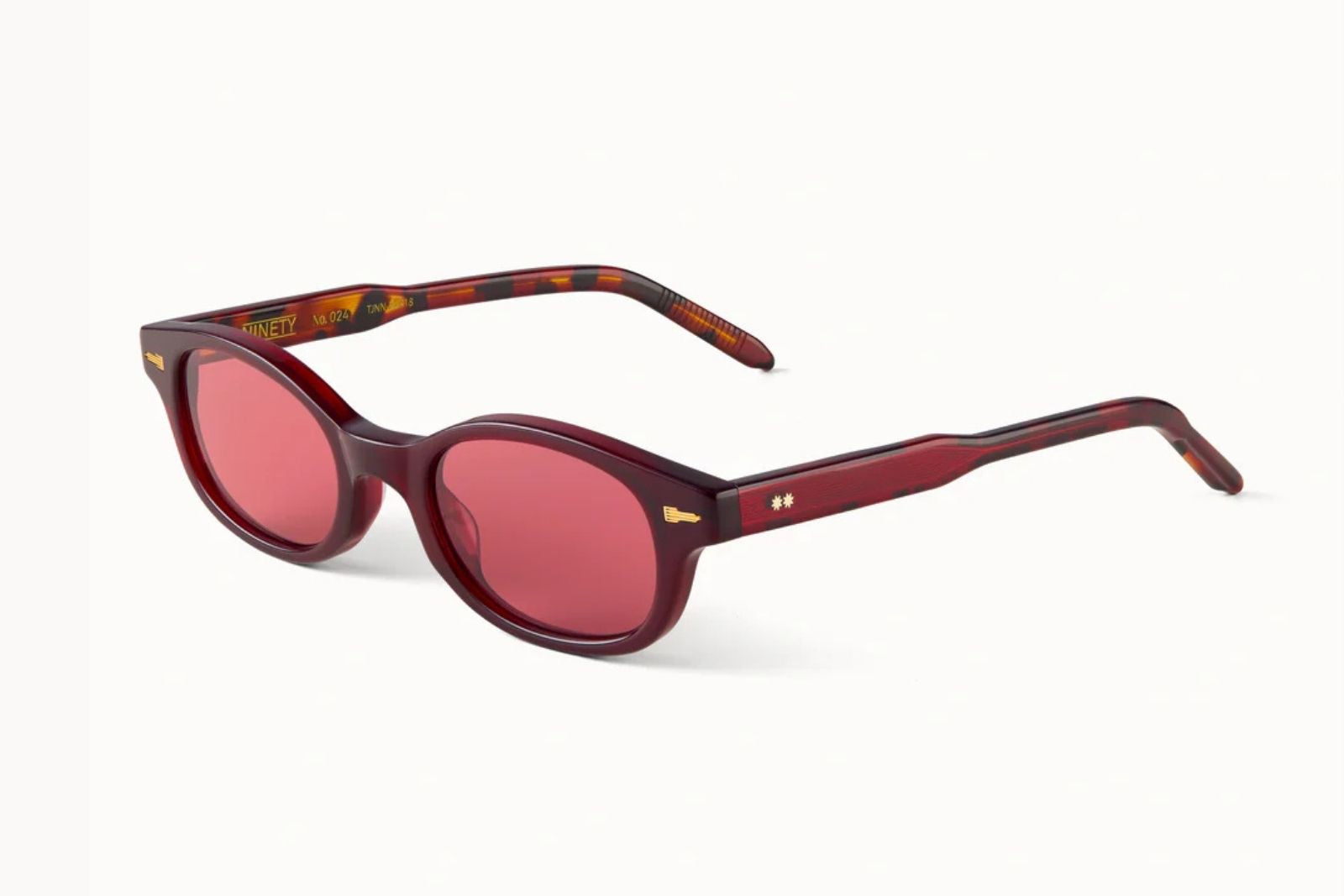 Tejesta Ninety - Burgundy Sunglasses