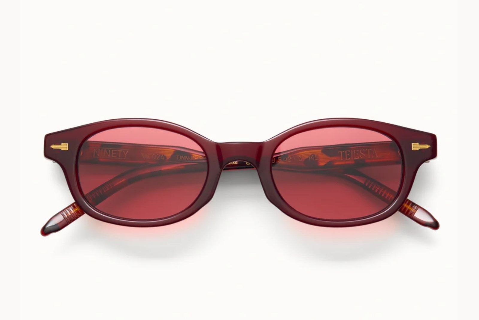 Tejesta Ninety - Burgundy Sunglasses
