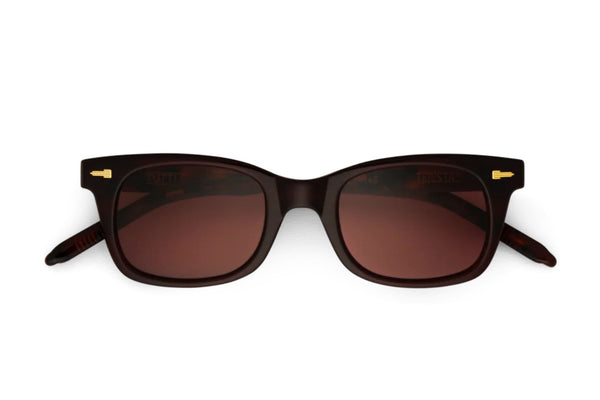 Tejesta | Tuttle in Burgundy Sunglasses - twelvesixtynine display picture 1
