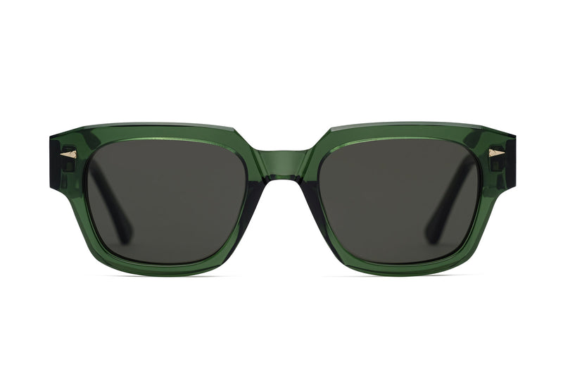 Ahlem Rivoli Dark Green Sunglasses