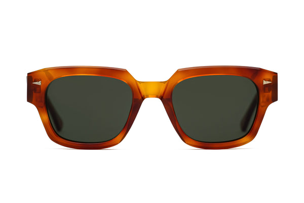 Ahlem Rivoli Orange Turtle Sunglasses