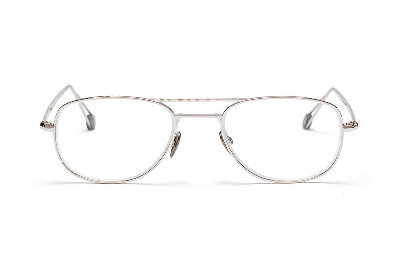 ahlem dupleix eyeglasses white gold