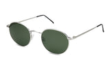 Moscot Dov Silver Sunglasses