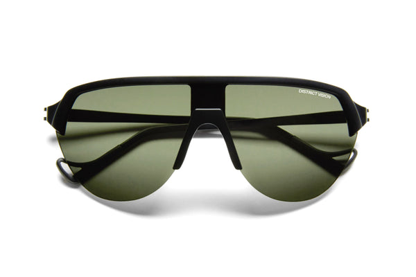 District Vision nagata black sunglasses