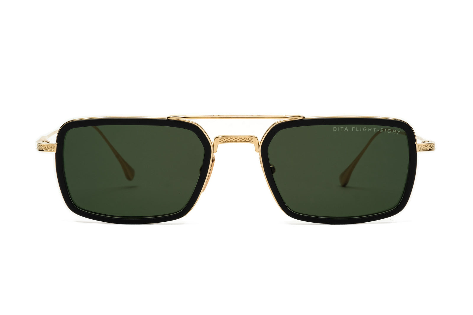 Dita flight eight gold black sunglasses