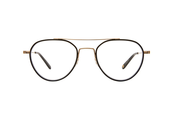 Garrette Leight San Miguel Matte Black Optical Eye Glasses