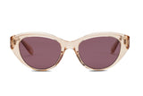 Garrett Leight Del Rey Pink Sunglasses
