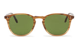 Garrett Leight Kinney Blonde Tortoise Sunglasses