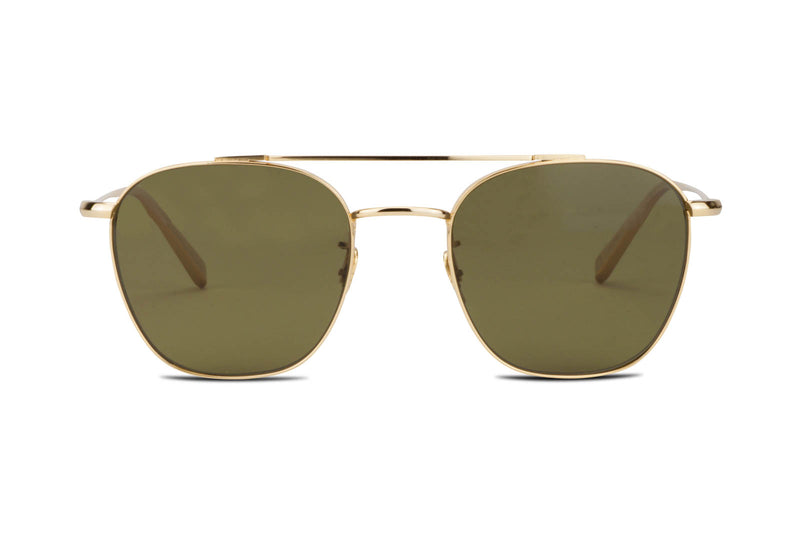 Krewe Earhart gold sunglasses