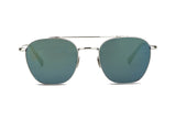 Krewe Earhart silver sunglasses