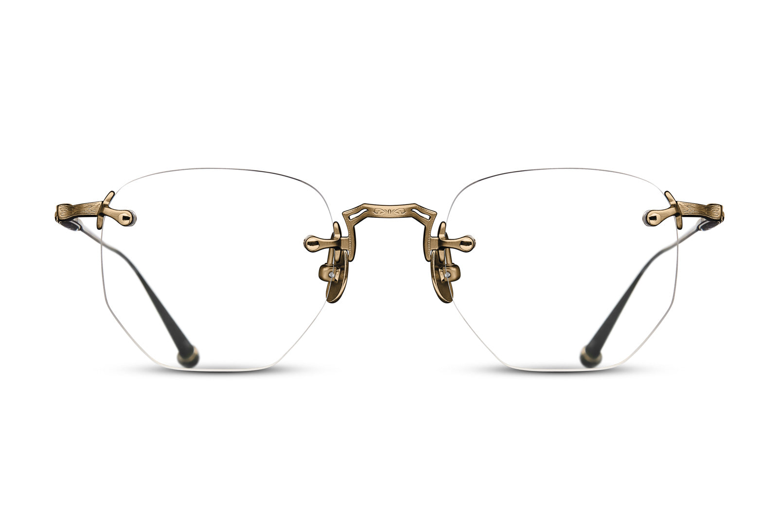 Matsuda M3104 Antique Gold Glasses