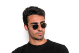Moscot Dov Gold Sunglasses