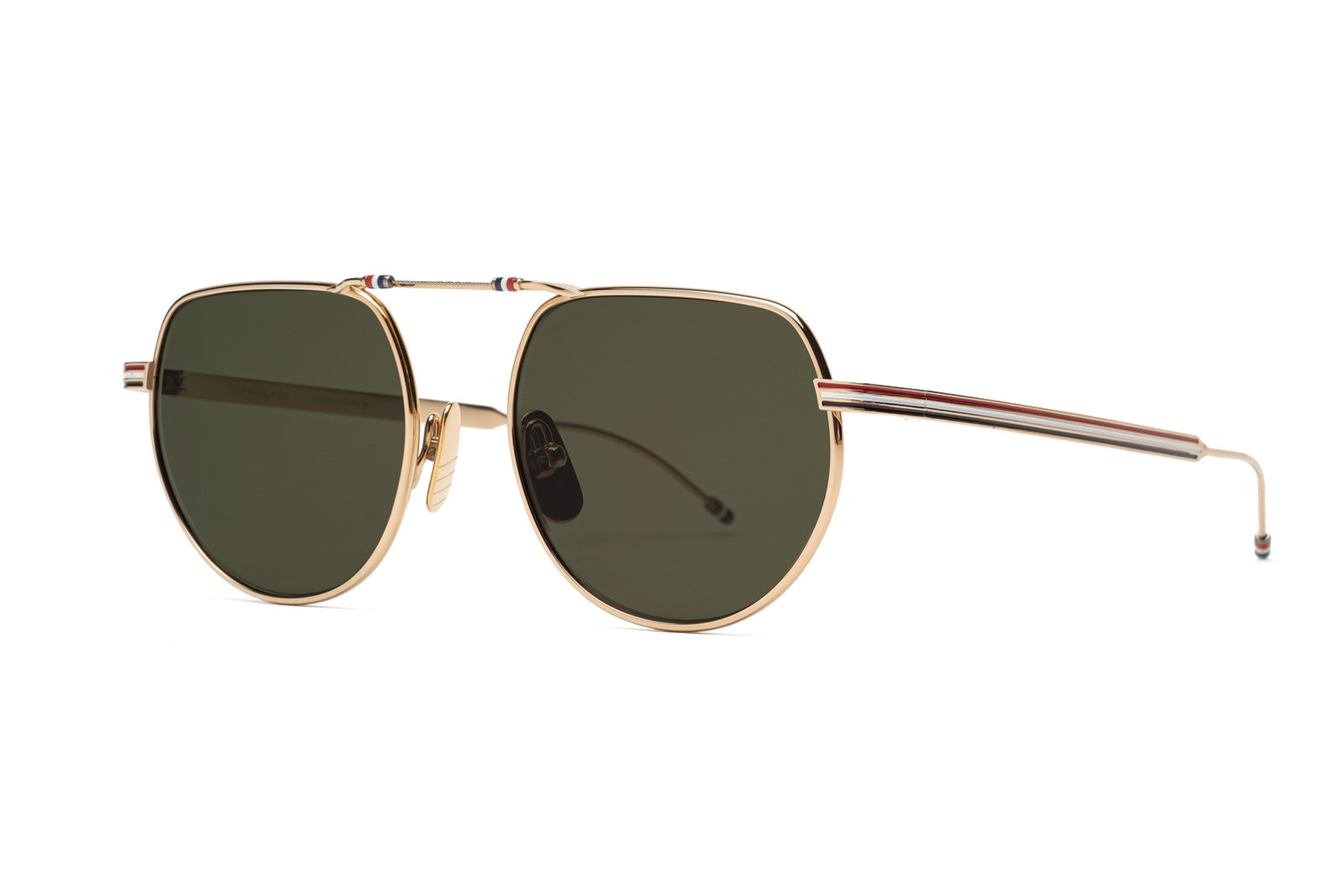 thom browne TB918 gold sunglasses