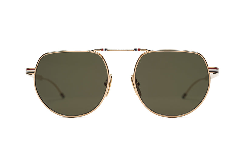 Thom browne TB918 gold sunglasses