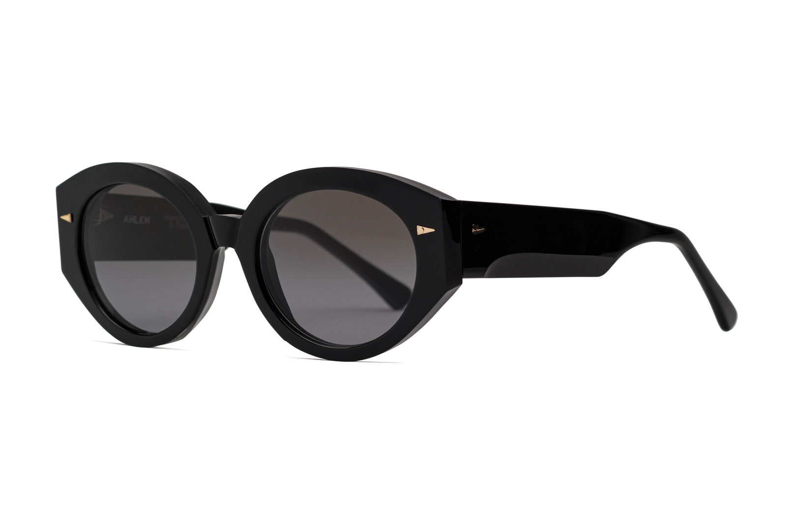 Ahlem Art Deco Black Sunglasses