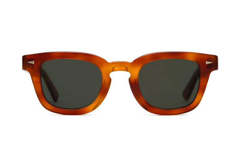 Ahlem Champ des Mars Orange Turtle Sunglasses