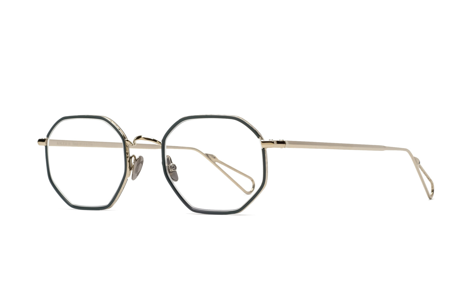 Ahlem  Luxembourg Grey Gold Eyeglasses