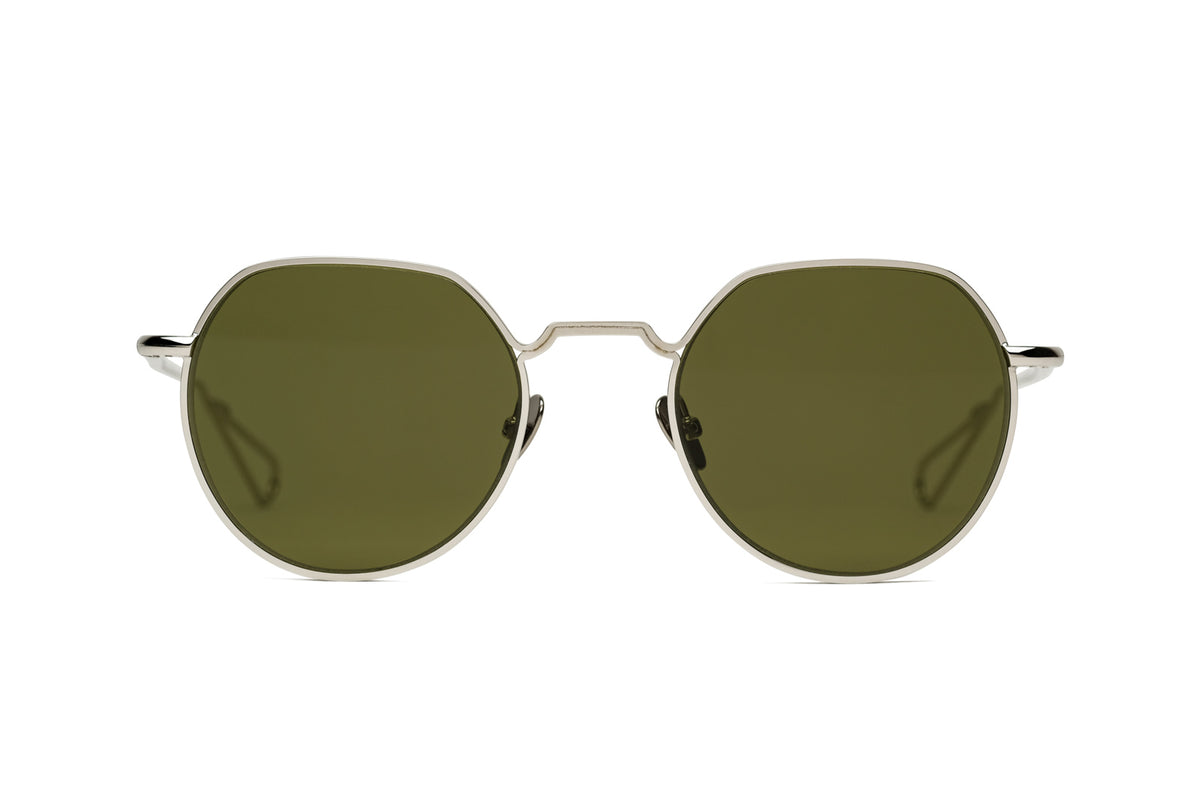 Ahlem | Place Dauphine in White Gold Sunglasses - twelvesixtynine