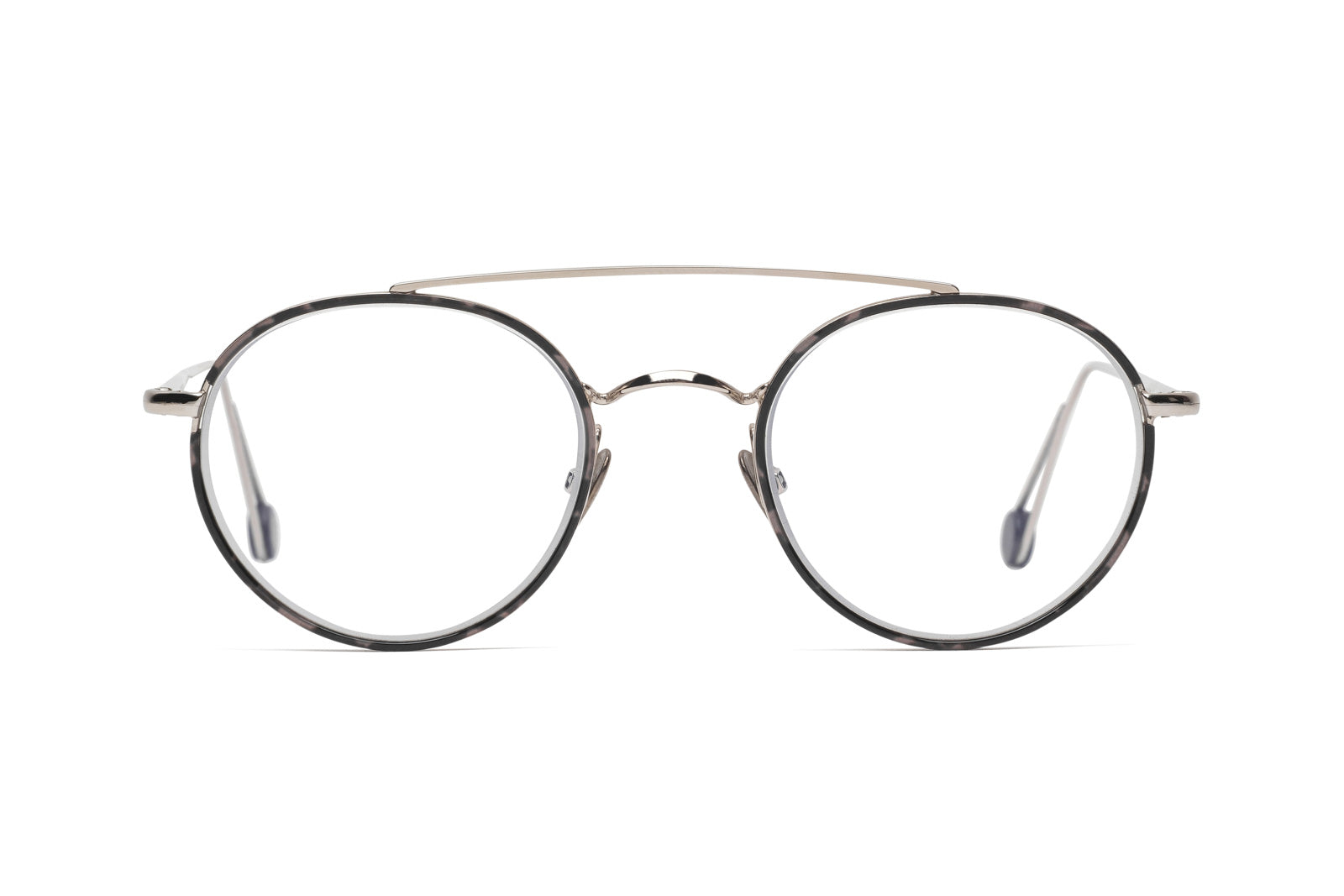 Ahlem Place de la Bastille White Gold Eyeglasses