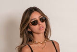 Ahlem Quai Branly Peony Gold Sunglasses Model