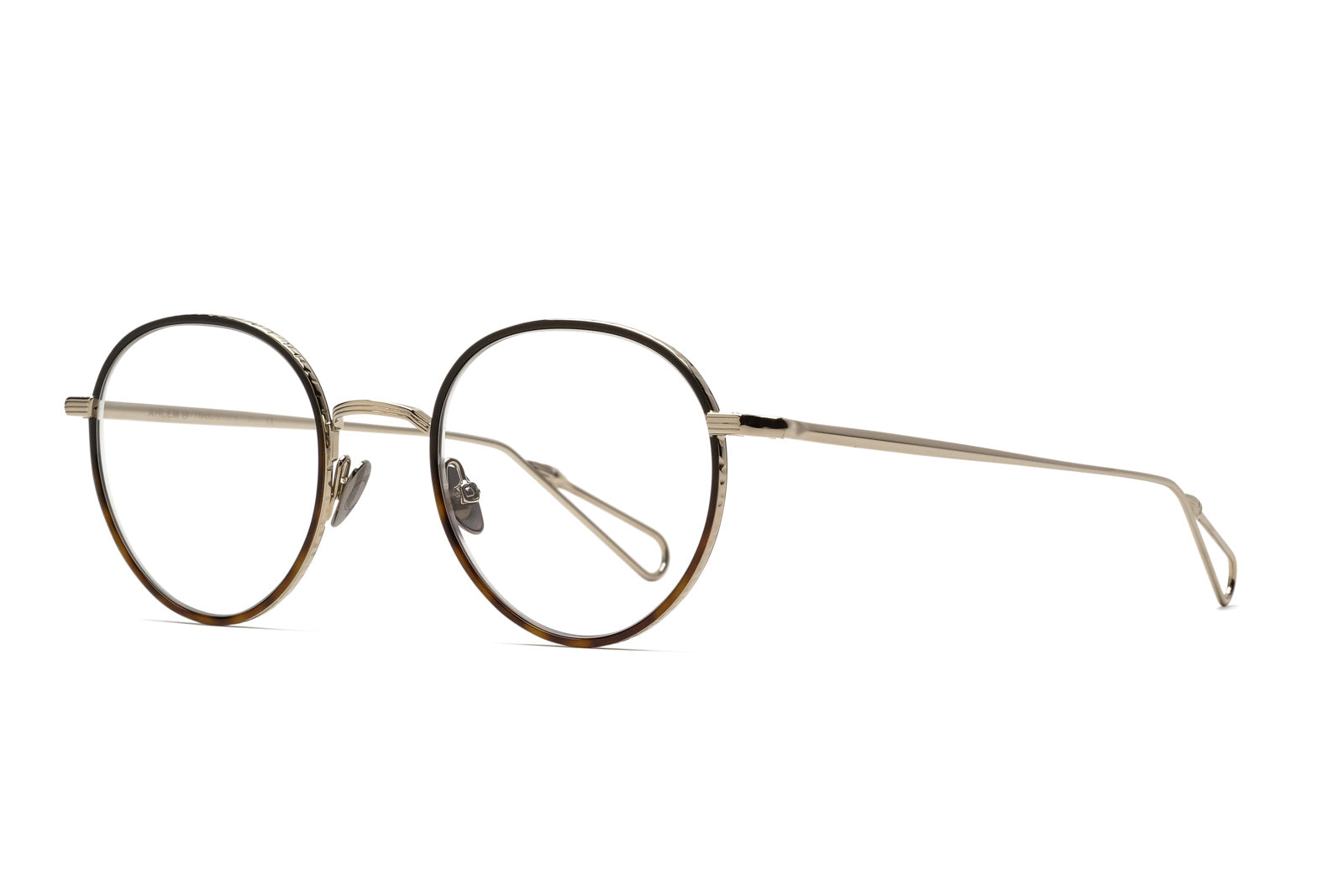 Ahlem Vaugirard Grey Gold Eyeglasses