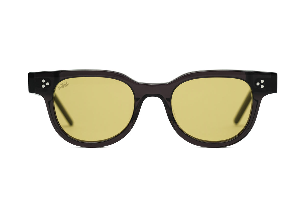 Akila | Legacy in Onyx Yellow Sunglasses - twelvesixtynine display picture 3