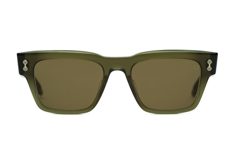 akoni columba olive sunglasses