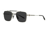 akoni europa brushed palladium gray sunglasses1