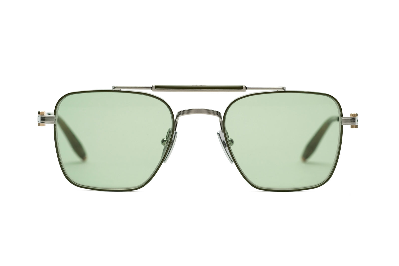 Akoni Europq Palladium Olive Sunglasses