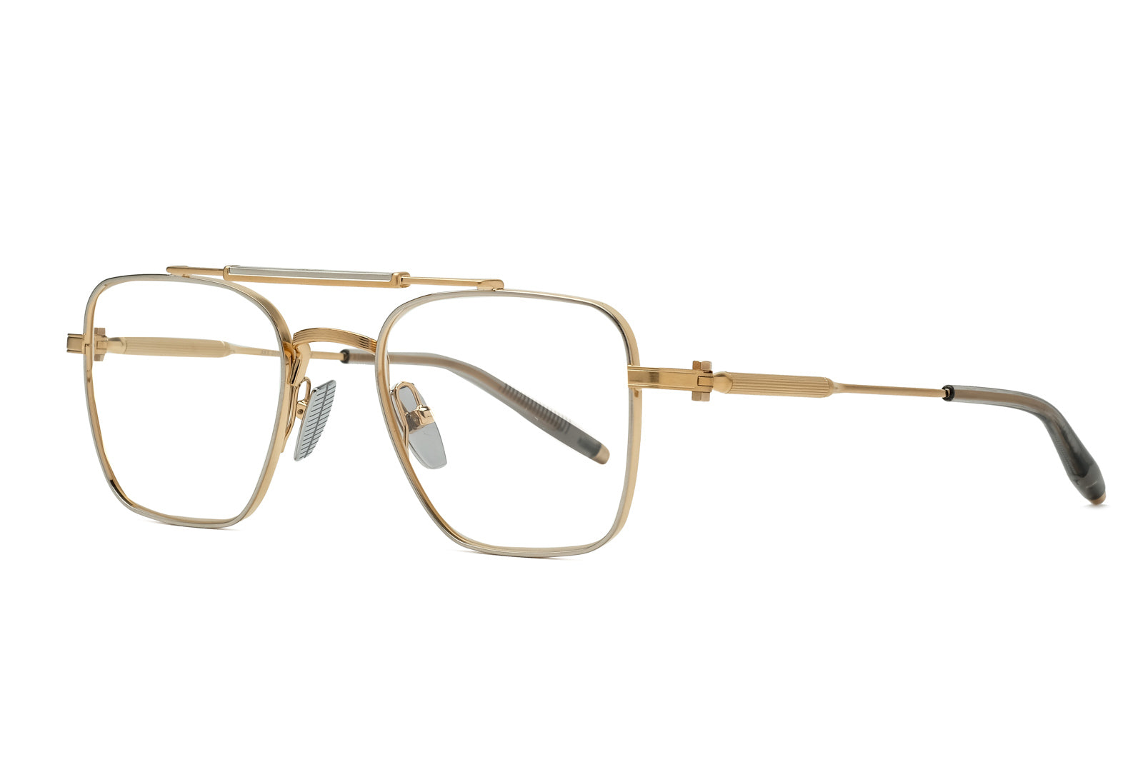 akoni europa rx brushed gold eyeglasses1