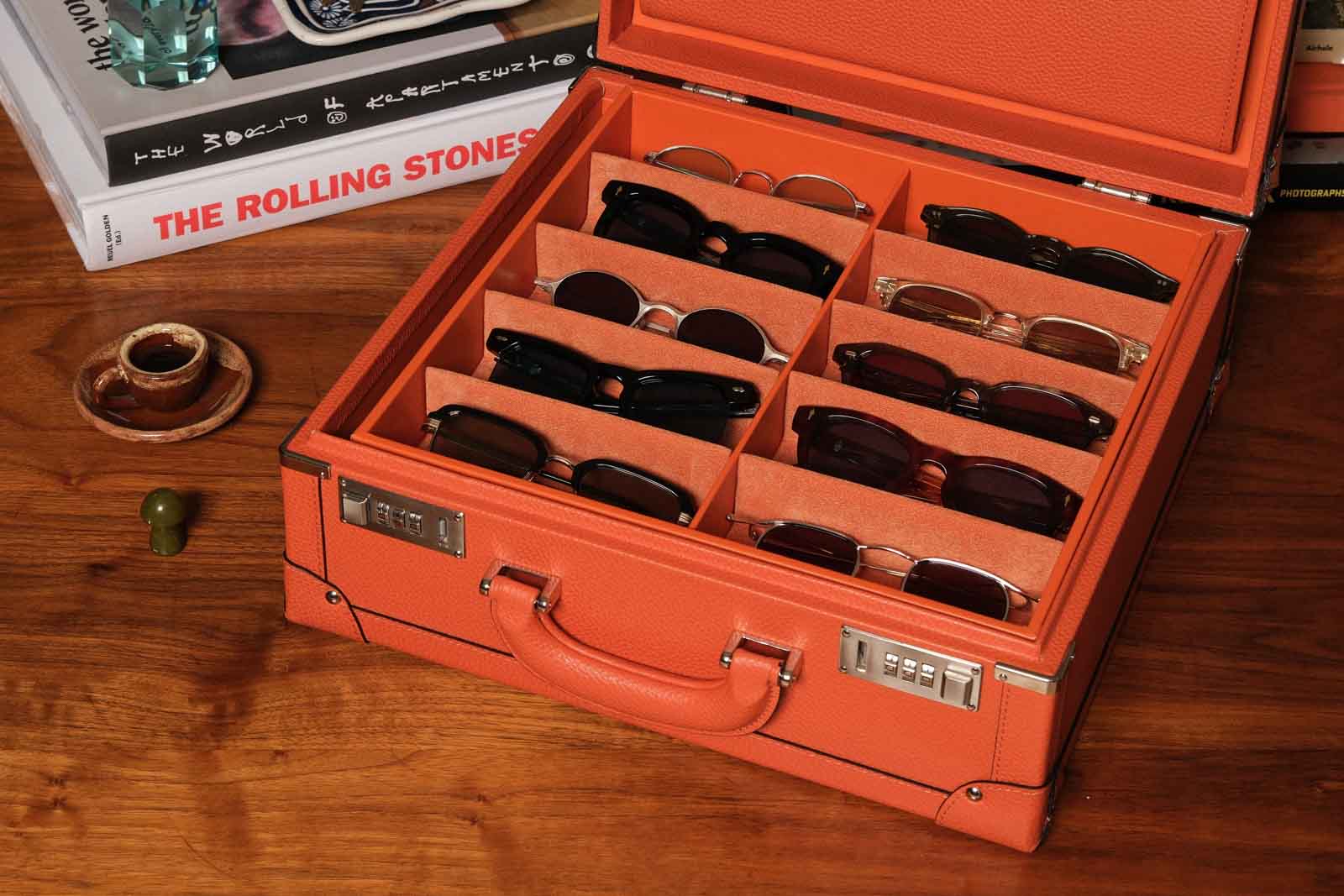 Large Collectors Case Continental Orange twelvesixtynine