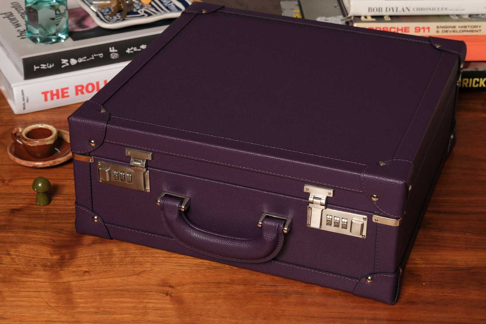 Large Collectors Case Royal Purple twelvesixtynine