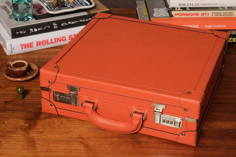 Medium Collectors Case Continental Orange twelvesixtynine