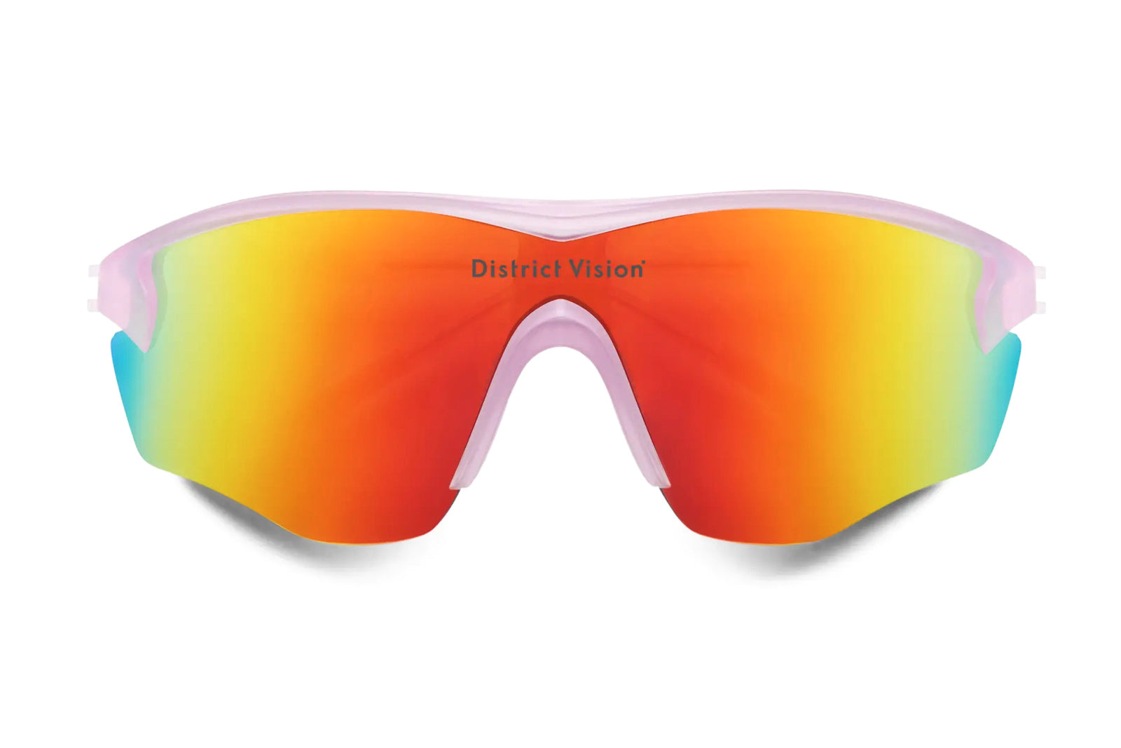 District Vision Junya Racer Pink Moon Spectral Sunglasses