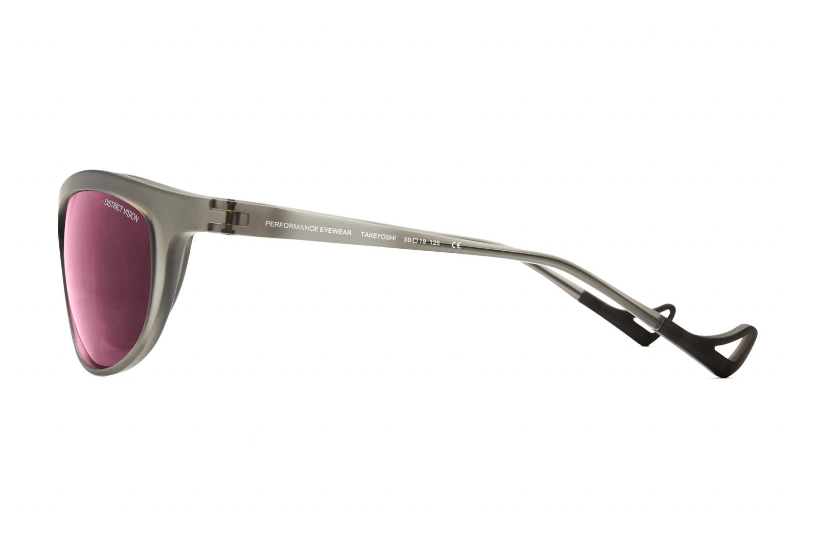 District Vision Takeyoshi Altitude Master Grey Sunglasses