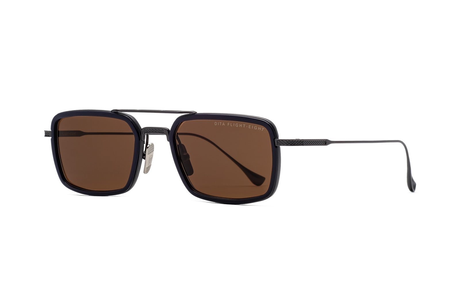 Dita Flight 008 Navy Black Iron Sunglasses